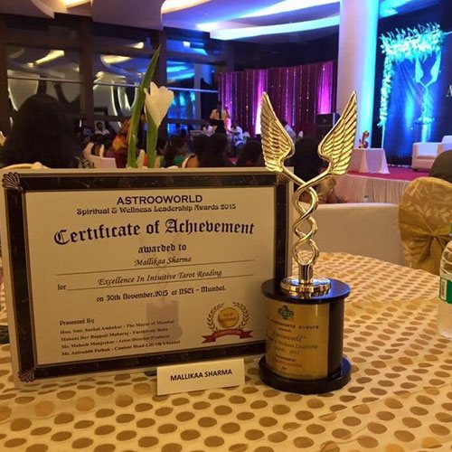 Astroworld certificate of achievement and trophy